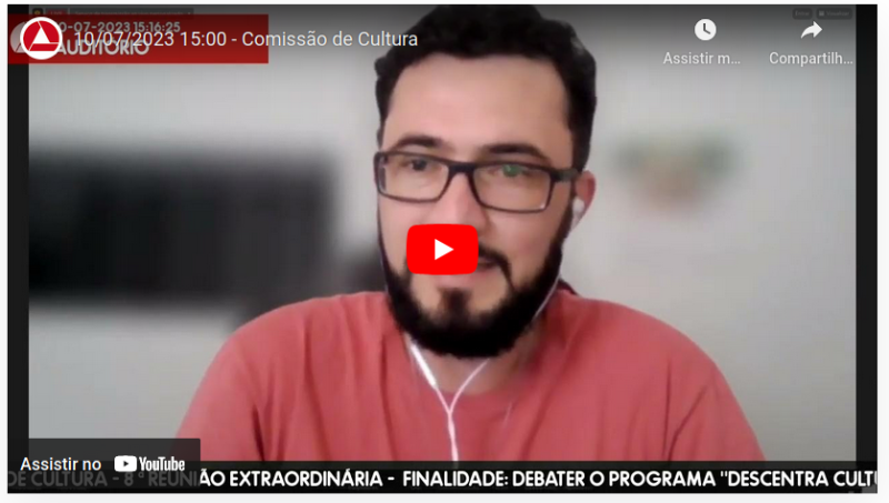 Grupo de trabalho vai analisar e propor melhorias no Descentra Cultura MG