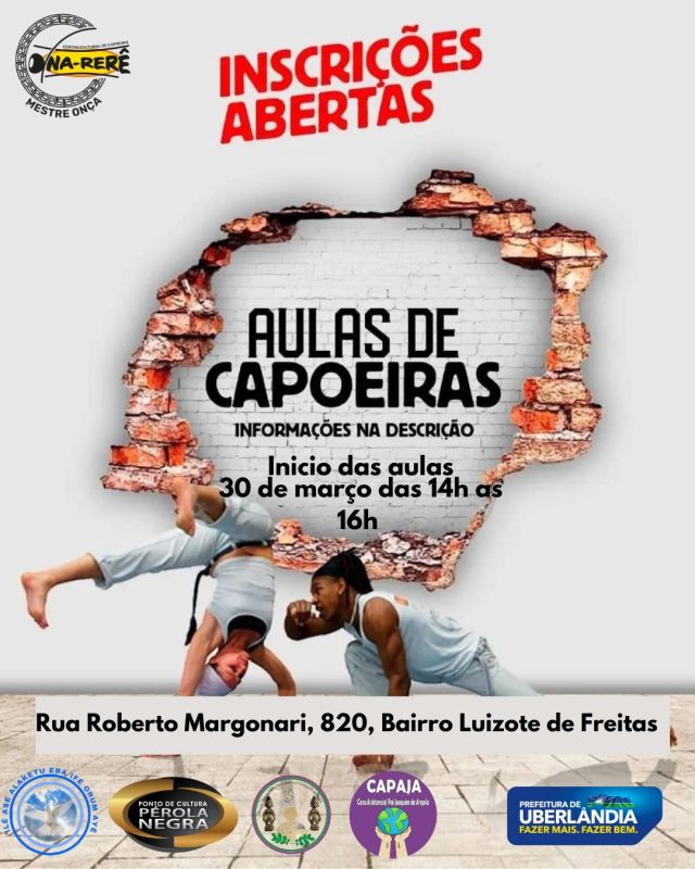 🤸🏿‍♀️ OFICINAS DE CAPOEIRA  2024