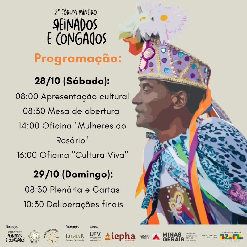 II Fórum Mineiro de Reinados e Congados