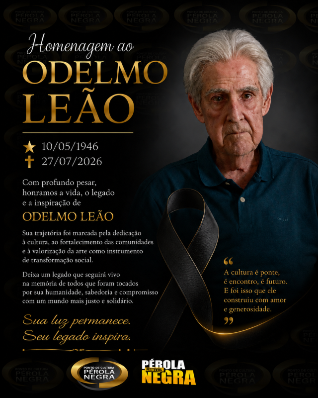 NOTA DE PESAR, RECONHECIMENTO E GRATIDÃO